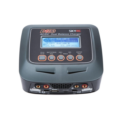 Cargador profesional para 2 baterías LiPo