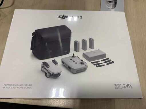 DJI Mini 2 combo caja de presentación
