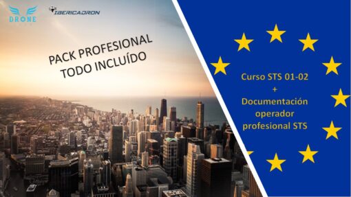 Curso profesional de drones categoría específica