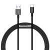 Cable USB a USB-C, 66W, 1m (negro) Baseus Superior Series