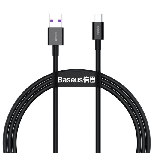 Cable USB a USB-C, 66W, 1m (negro) Baseus Superior Series