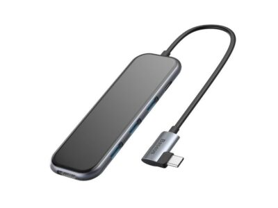 Hub Adaptador 5 en 1 USB-C a 3x USB 3.0 + HDMI + USB-C PD Baseus