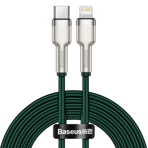 Cable USB-C para Lightning 2m (verde) Baseus