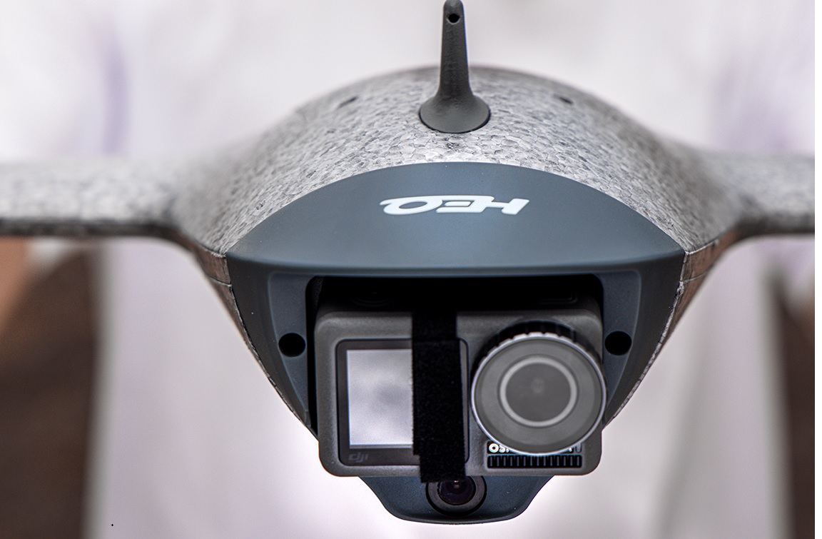 Cámara Osmo Action en Hequav Swan-K1 Pro