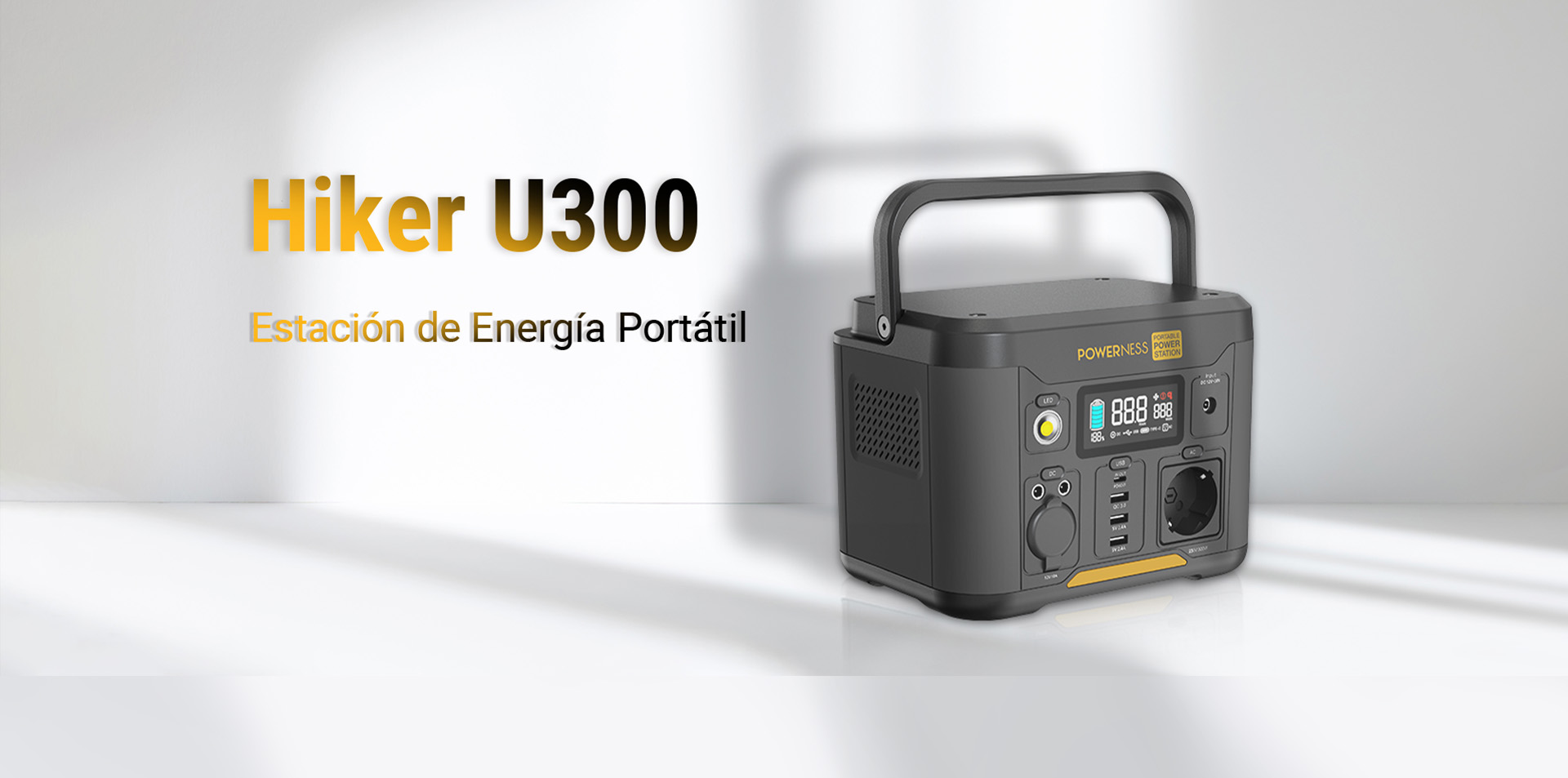 Powerness U300 generador portátil ligero