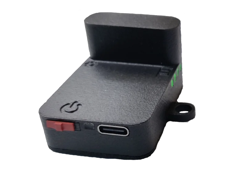 Identificador a distancia para drones Bluemark con batería