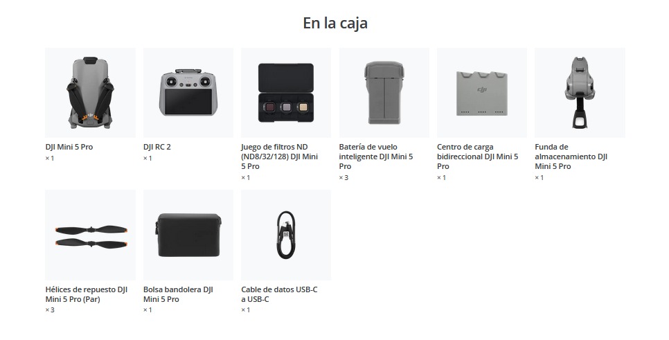 precio DJI Mini 5 pro